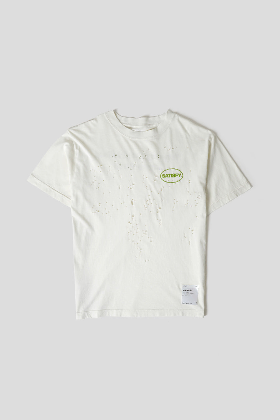 SATISFY - OFF-WHITE MOTHTECH T-SHIRT - LE LABO STORE