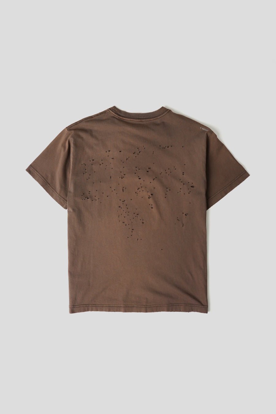 SATISFY - BROWN MOTHTECH LOGO T-SHIRT - LE LABO STORE