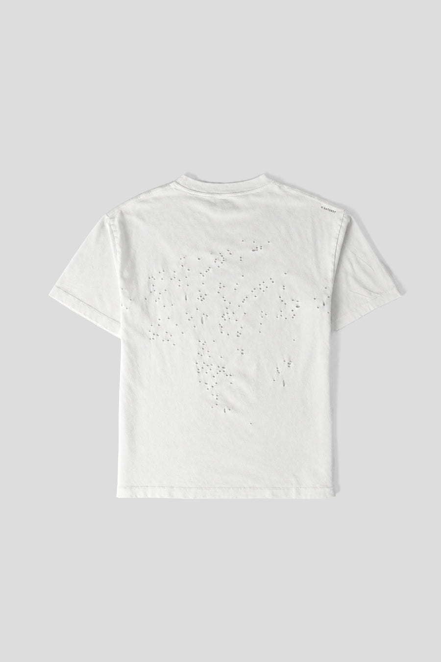SATISFY - T-SHIRT MOTHTECH WAVE LOGO OFF WHITE - LE LABO STORE