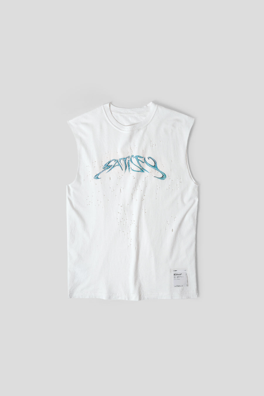 SATISFY - OFF WHITE MOTHTECH MUSCLE T-SHIRT - LE LABO STORE