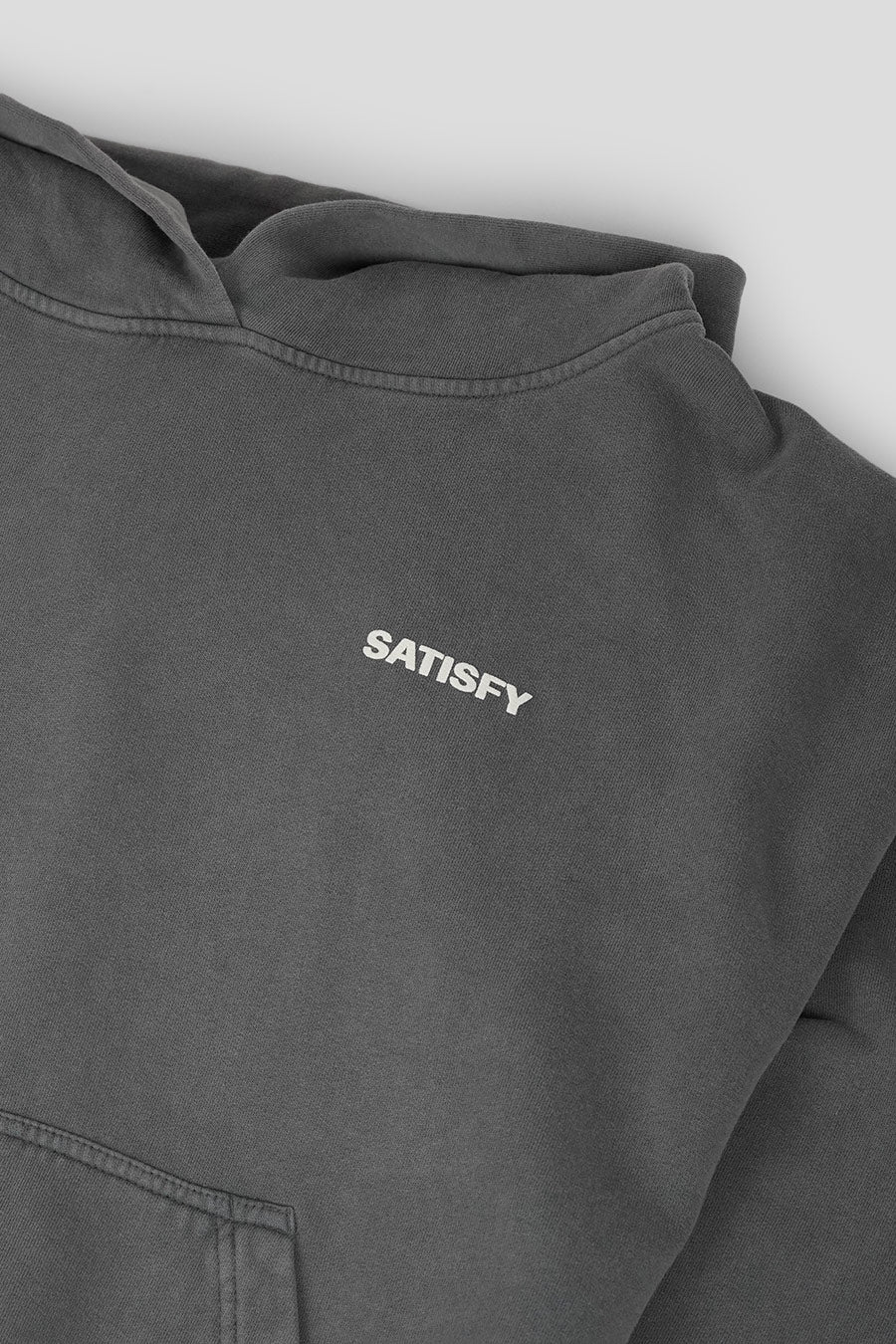 SATISFY - GREY SOFTCELL HOODIE - LE LABO STORE