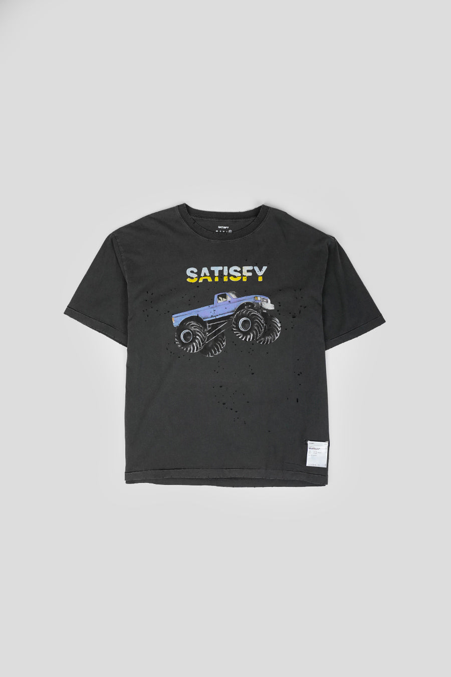 SATISFY - BLACK MOTHTECH TRUCK T-SHIRT - LE LABO STORE