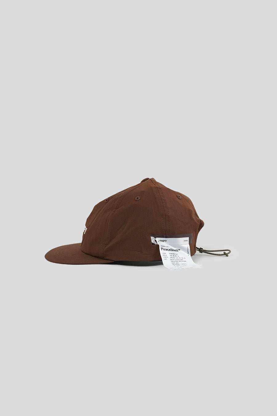 SATISFY - CASQUETTE PEACESHELL MARRON - LE LABO STORE