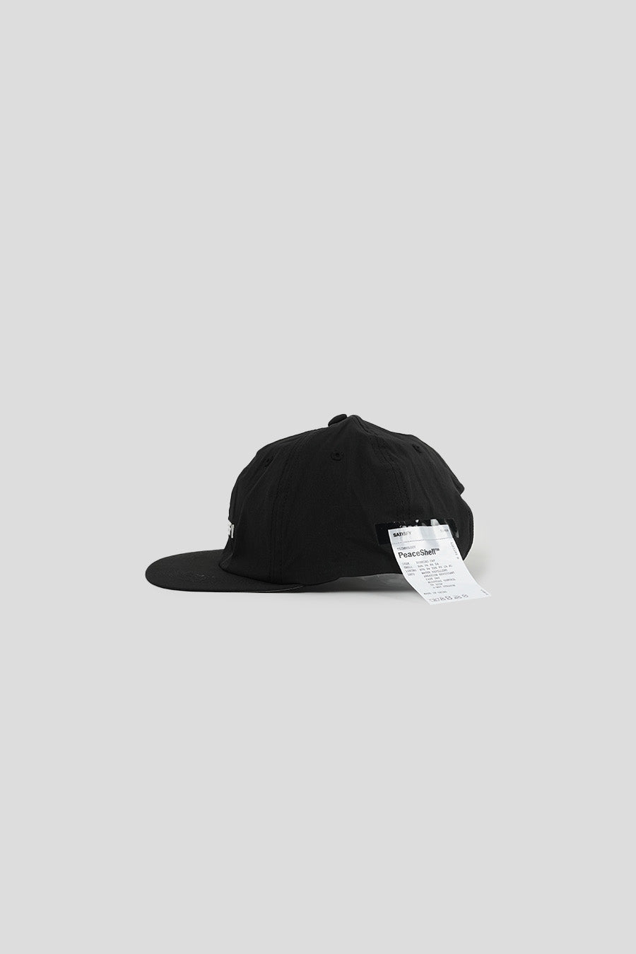 SATISFY - BLACK PEACESHELL CAP - LE LABO STORE