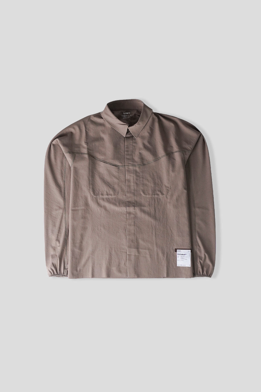 SATISFY - CHEMISE PEACESHELL MARRON - LE LABO STORE