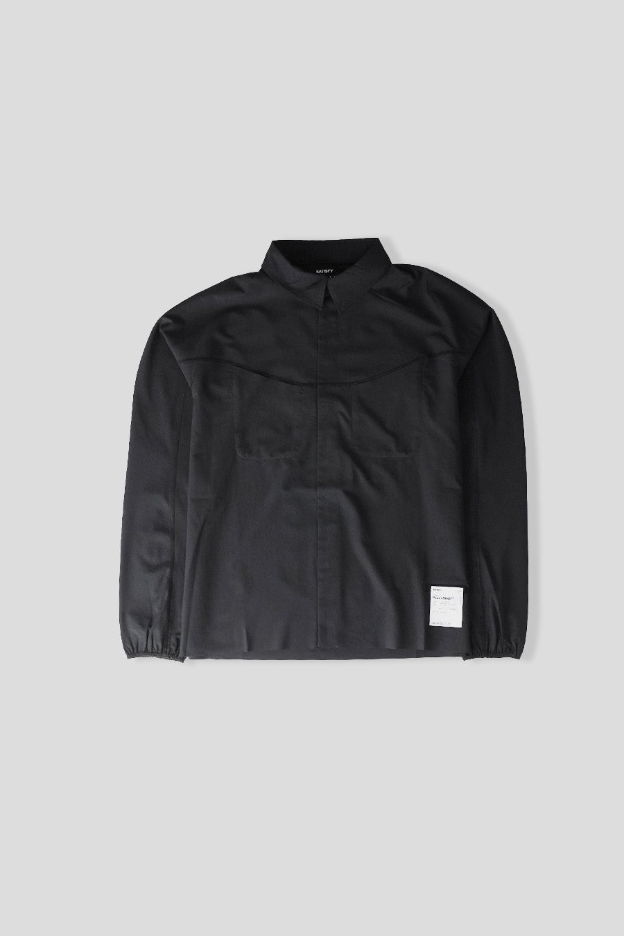 SATISFY - CHEMISE PEACESHELL NOIR - LE LABO STORE