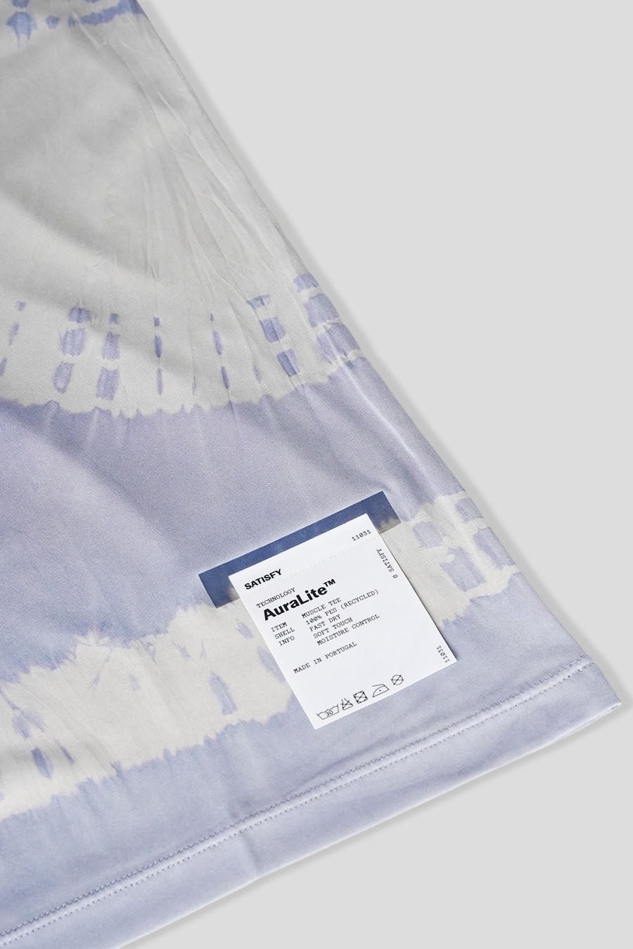 SATISFY - MINERAL BLUE GRAY AURALITE MUSCLE TEE TANK TOP - LE LABO STORE