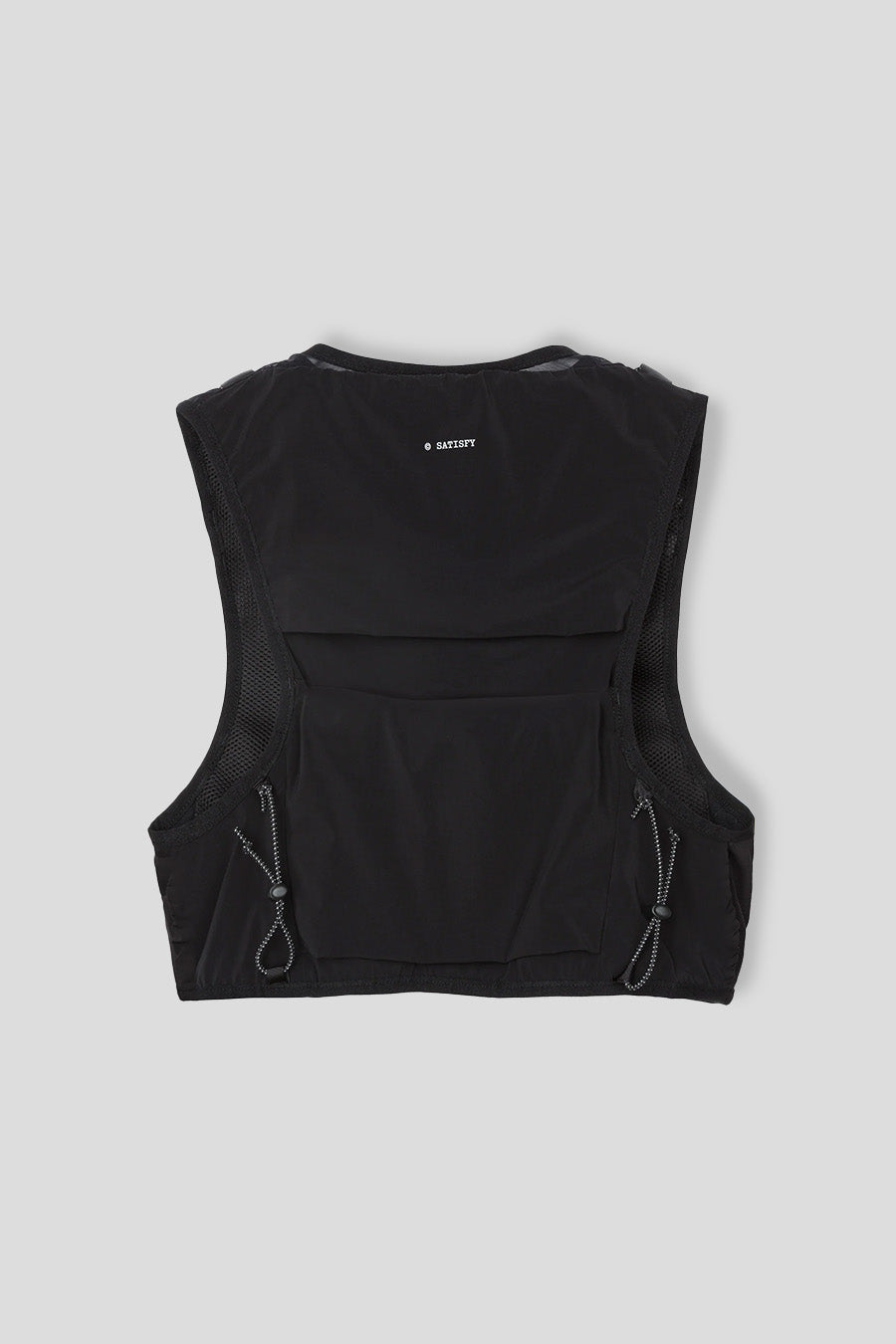SATISFY - GILET D'HYDRATATION JUSTICE CORDURA 5L NOIR - LE LABO STORE