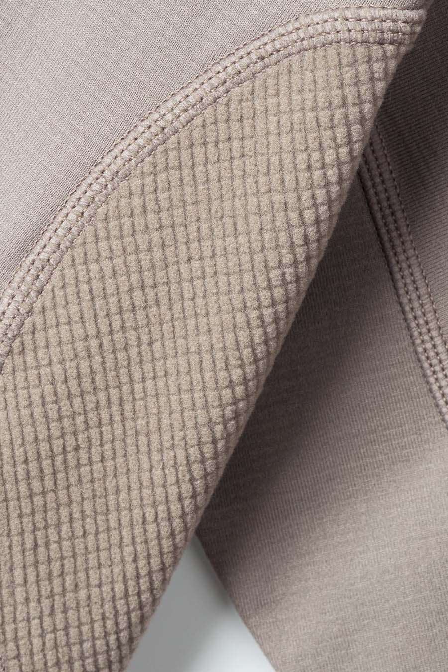 SATISFY - PULL HALF-ZIP FUZZFLEECE ROCK RIDGE - LE LABO STORE