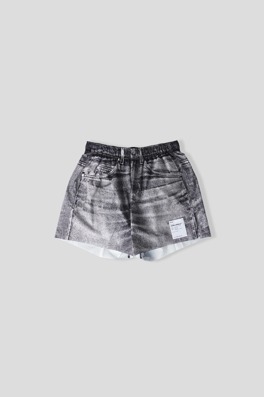 SATISFY - SHORT AMBIENTWARP 5 BLACK DENIM - LE LABO STORE