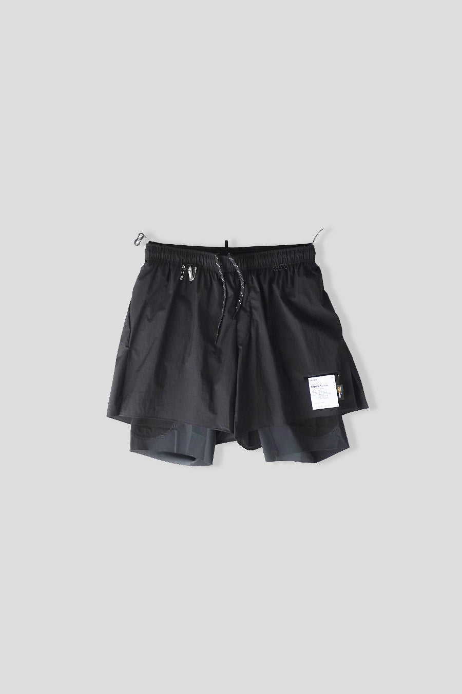 SATISFY - SHORT RIPPY CORDURA 8 NOIR - LE LABO STORE