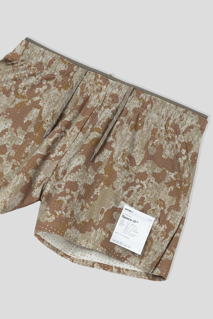 SATISFY - CAMO SPACE-O SHORTS - LE LABO STORE