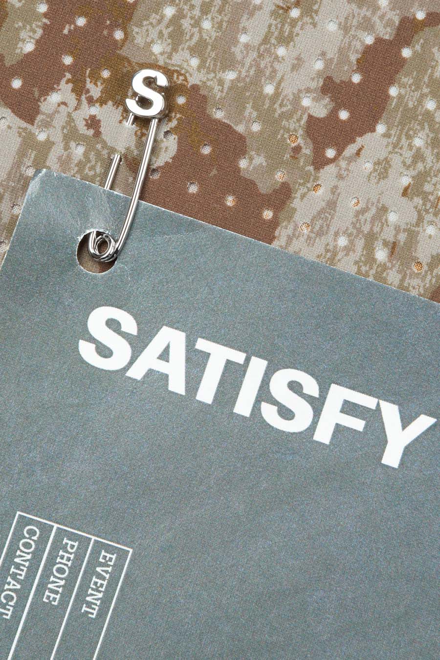 SATISFY - T-SHIRT SANS MANCHES SPACE-O CAMO - LE LABO STORE