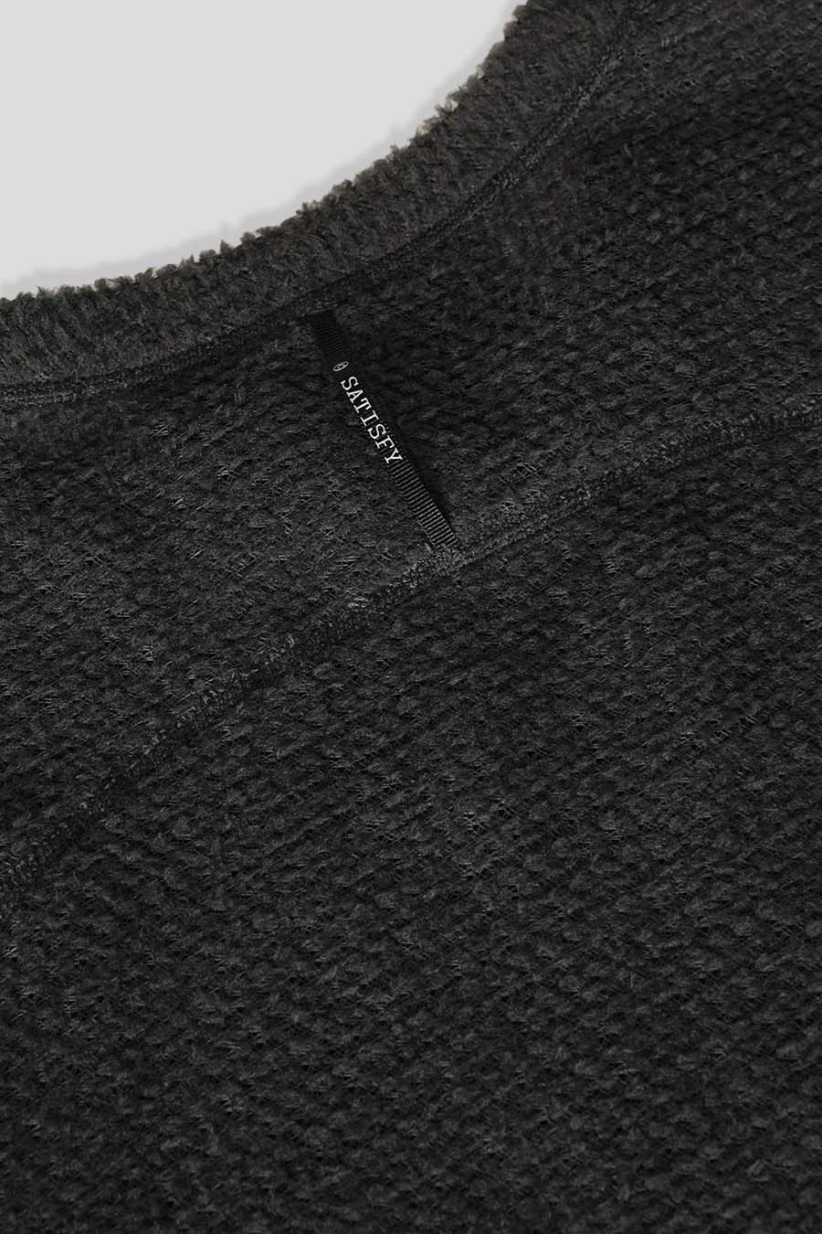 SATISFY - T-SHIRT À MANCHES LONGUES FUZZFLEECE PHANTOM - LE LABO STORE