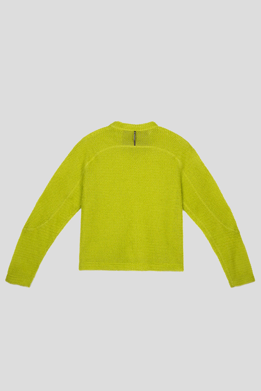 SATISFY - T-SHIRT À MANCHES LONGUES FUZZFLEECE AD VERT - LE LABO STORE
