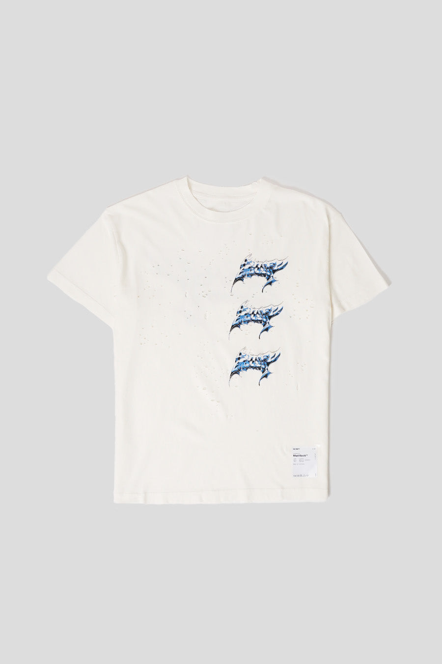 SATISFY - T-SHIRT MOTHTECH OFF-WHITE - LE LABO STORE