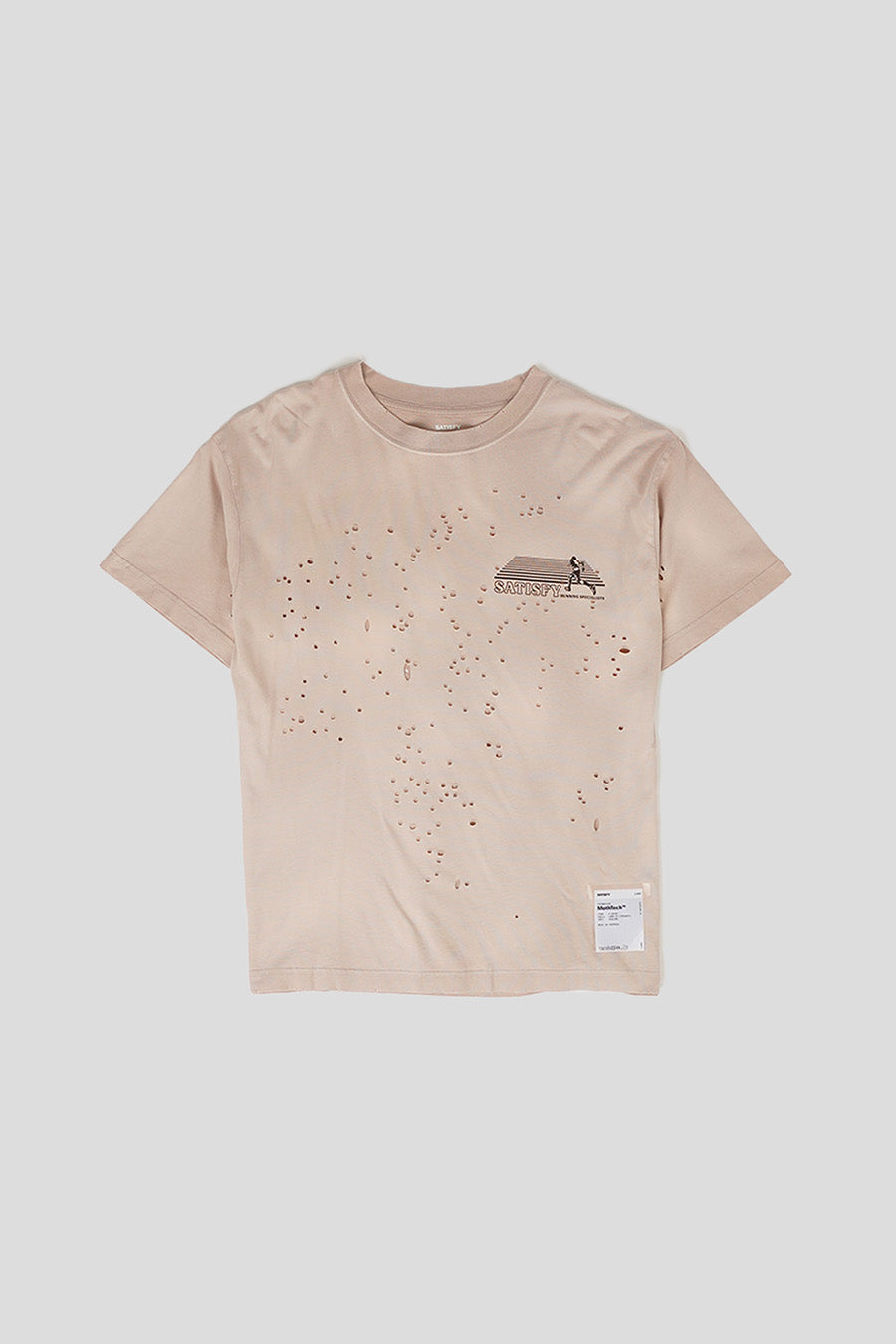 SATISFY - T-SHIRT MOTHTECH SABLE - LE LABO STORE