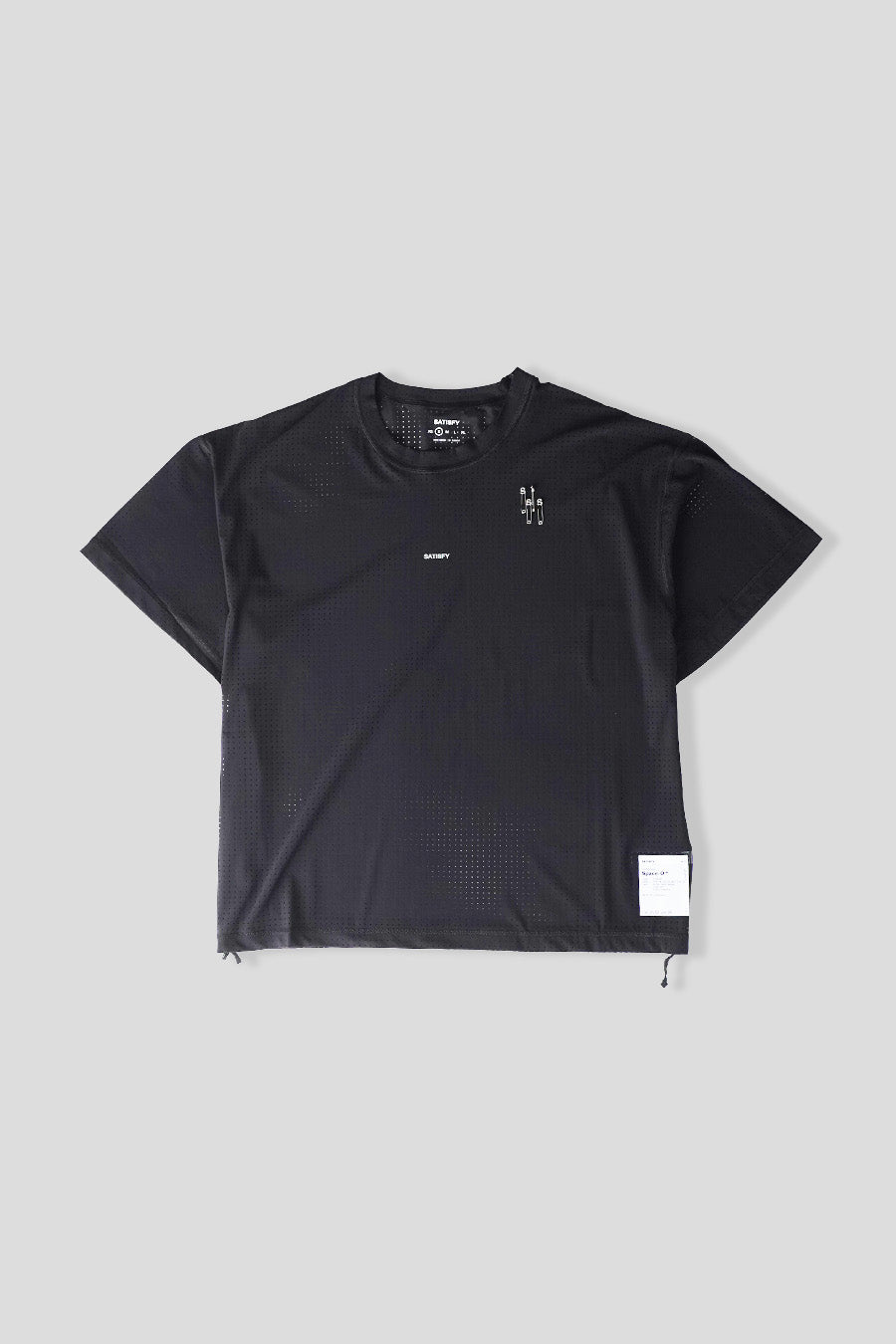 SATISFY - T-SHIRT SPACE-O NOIR - LE LABO STORE