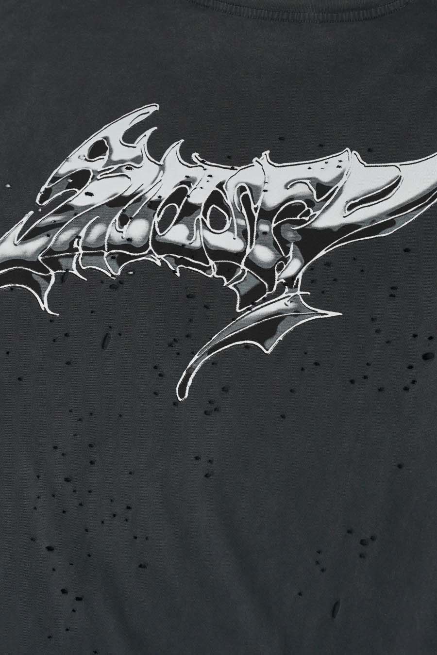 SATISFY - T-SHIRT MOTHTECH AGED BLACK - LE LABO STORE