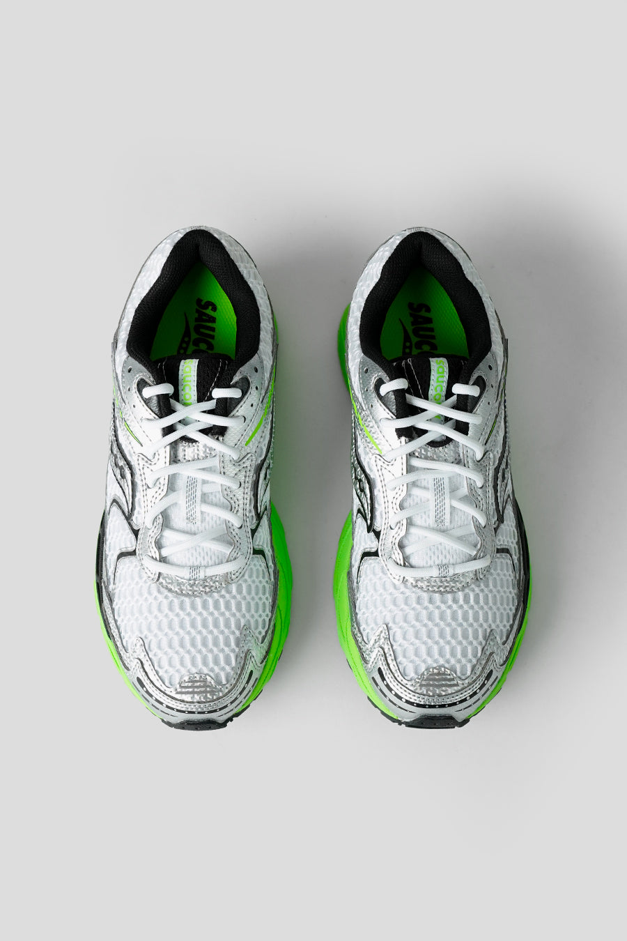 Saucony - SNEAKERS PROGRID RIDE 1 WHITE ET SLIME - LE LABO STORE