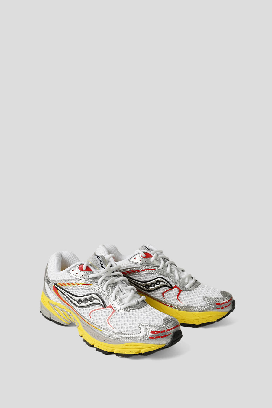 Saucony - SNEAKERS PROGRID RIDE 1 WHITE AND BUTTERCUP - LE LABO STORE