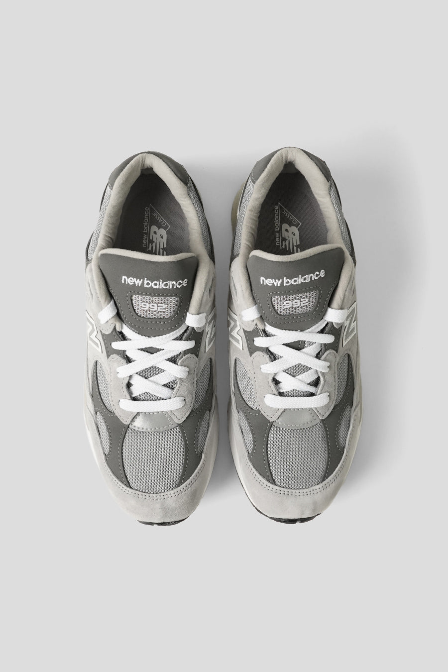 NEW BALANCE - SNEAKERS MADE IN USA 992GY GREY AND WHITE - LE LABO STORE
