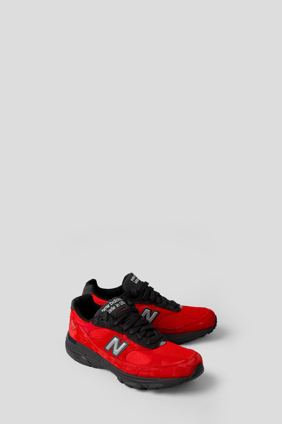 NEW BALANCE - TEAM RED AND BLACK CEMENT MADE IN USA 993 SNEAKERS - LE LABO STORE