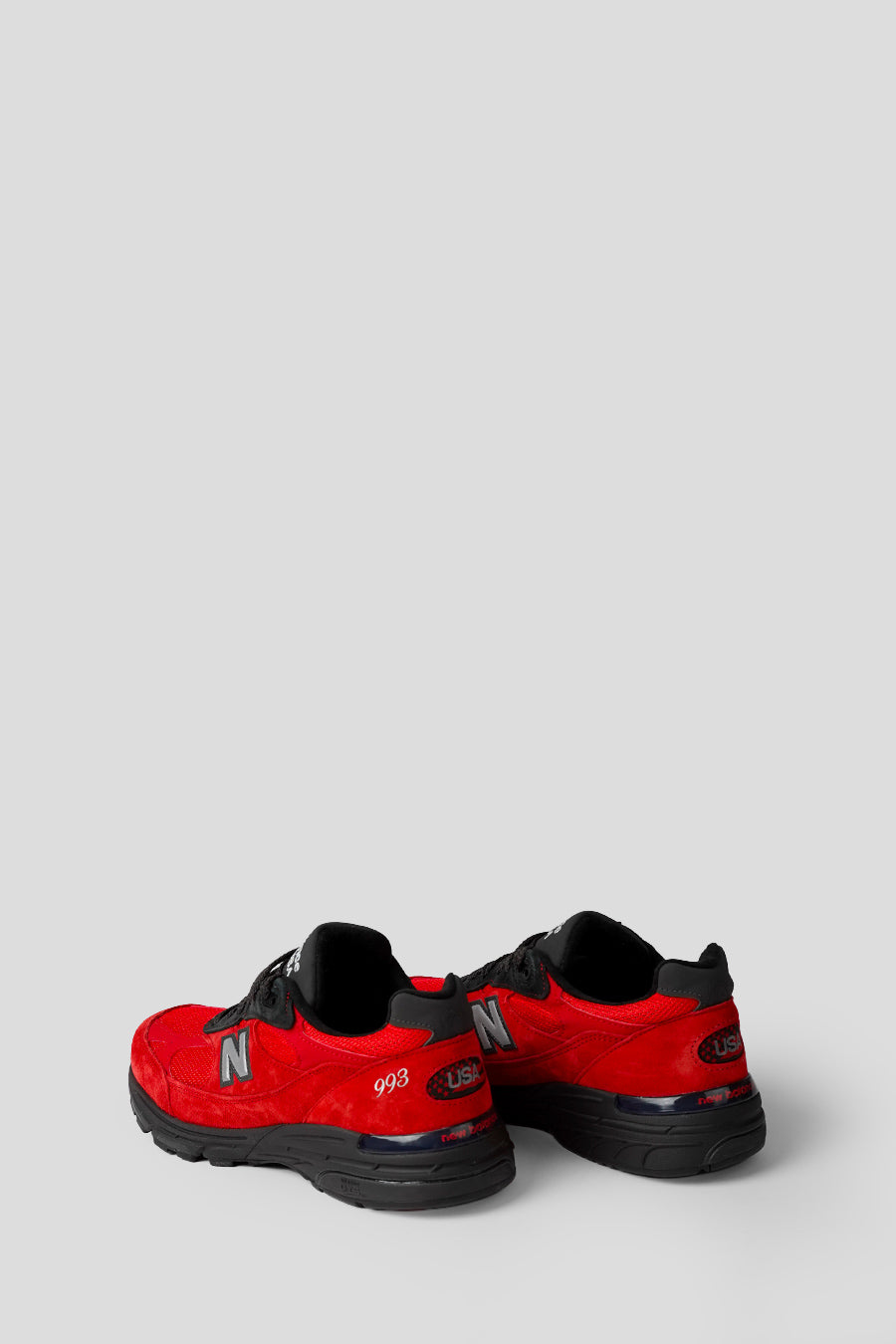 NEW BALANCE - TEAM RED AND BLACK CEMENT MADE IN USA 993 SNEAKERS - LE LABO STORE