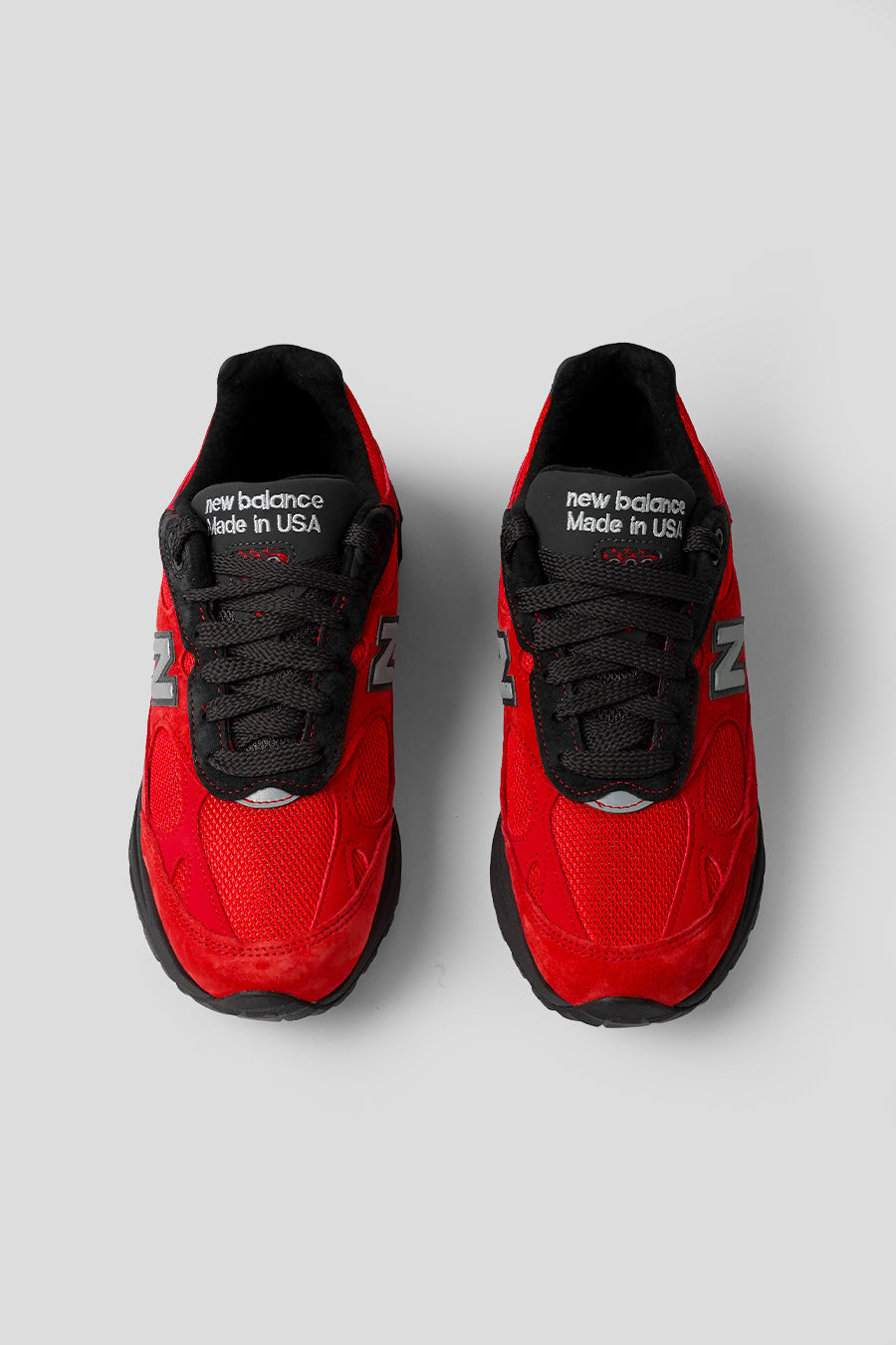 NEW BALANCE - TEAM RED AND BLACK CEMENT MADE IN USA 993 SNEAKERS - LE LABO STORE