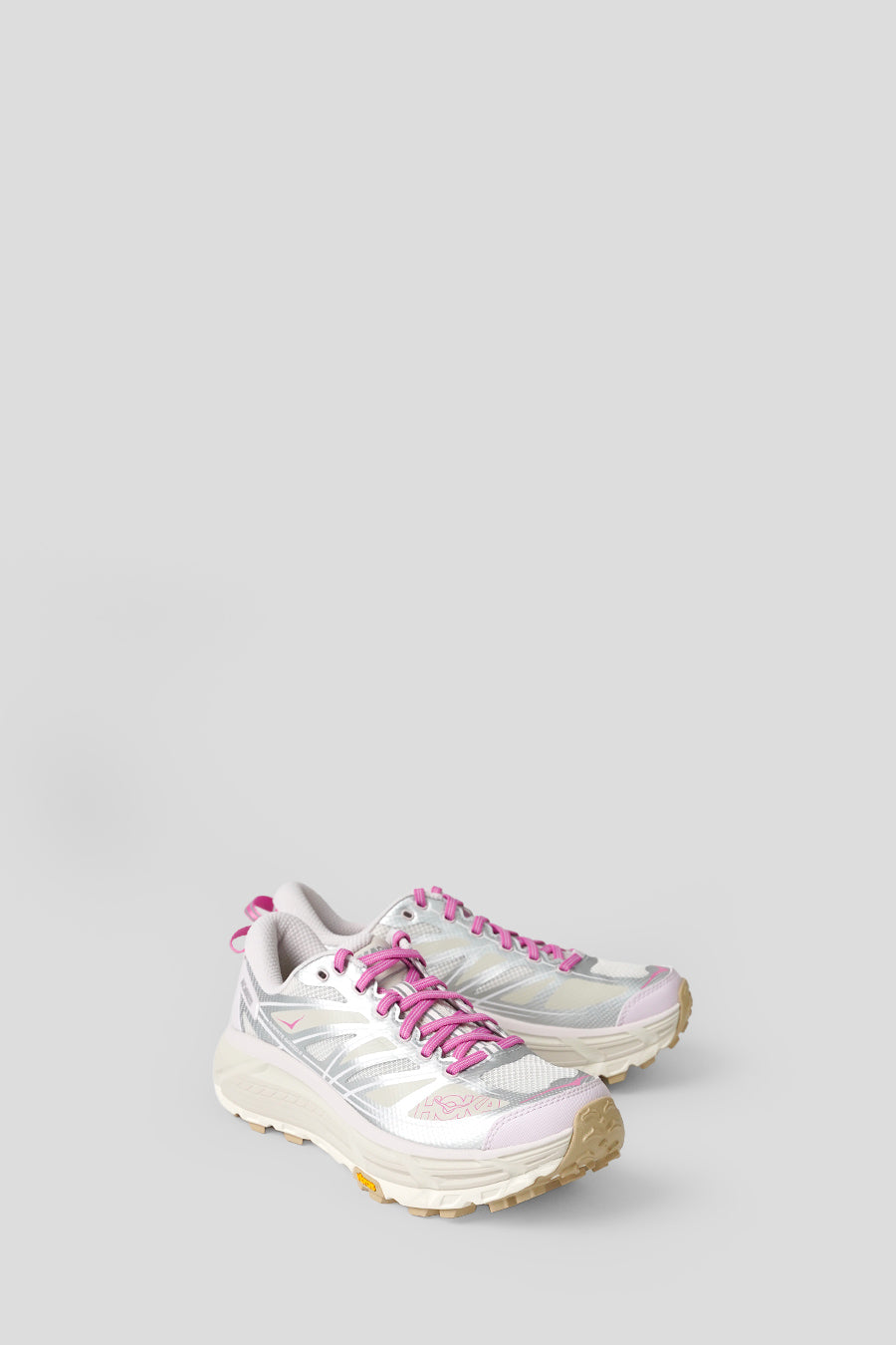 HOKA ONE ONE - SNEAKERS MAFATE SPEED 2 SILVER ET LILAC CREAM - LE LABO STORE