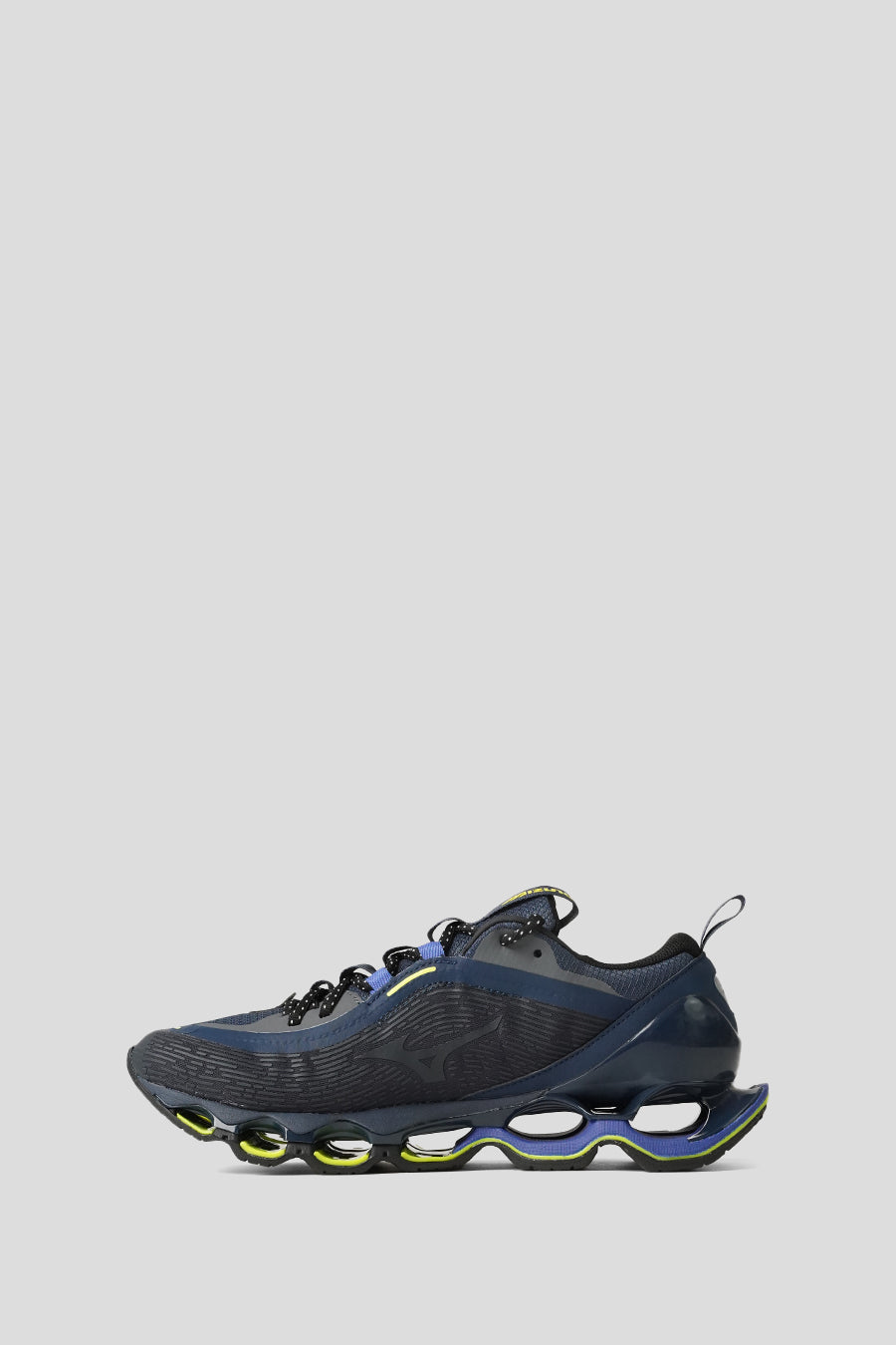 Mizuno - SNEAKERS WAVE PROPHECY 13.2 NAVY, GREEN AND SILVER - LE LABO STORE
