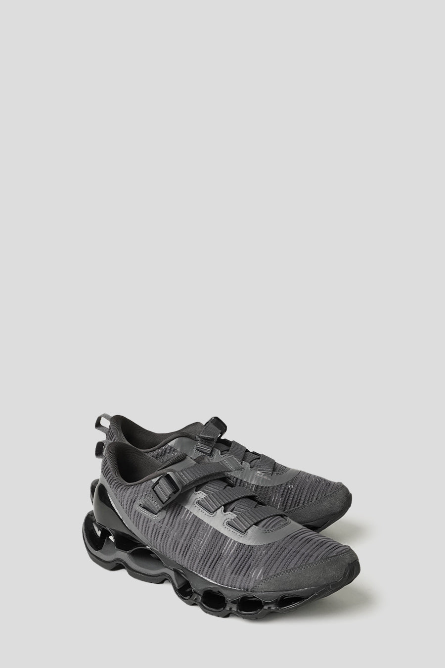 Mizuno - SNEAKERS WAVE PROPHECY STRAP 2 IRON GATE AND BLACK - LE LABO STORE