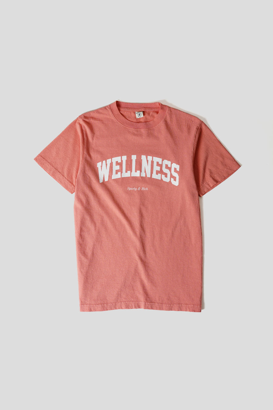 Sporty & Rich - IVY WELLNESS T-SHIRT SALMON PINK - LE LABO STORE