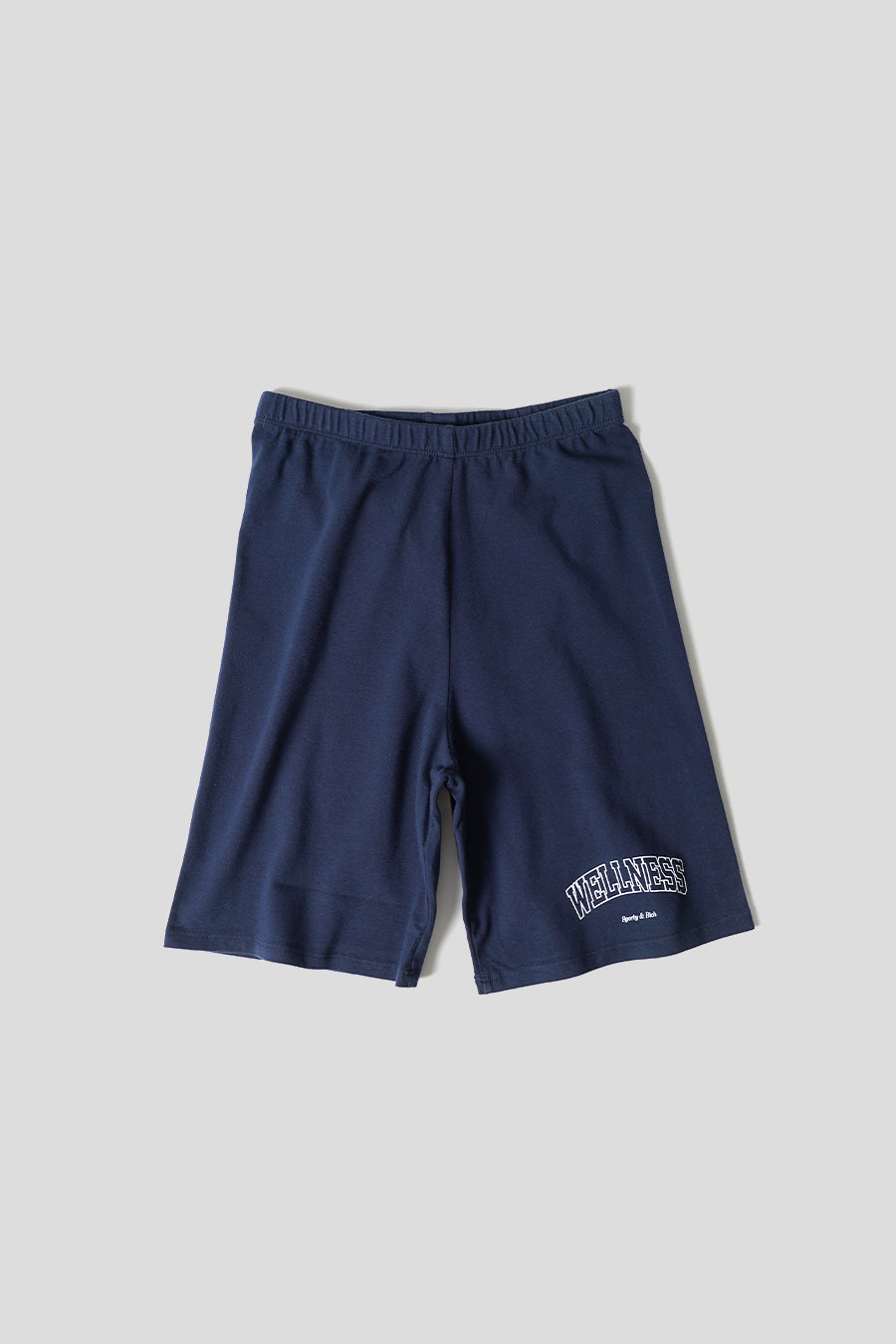 Sporty & Rich - WELLNESS CYCLING SHORTS NAVY BLUE - LE LABO STORE