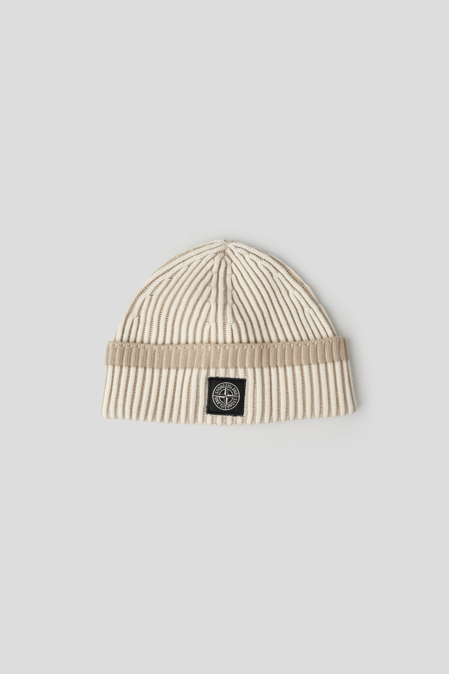 Stone Island - BONNET VANISÉ BLANC NATUREL - LE LABO STORE