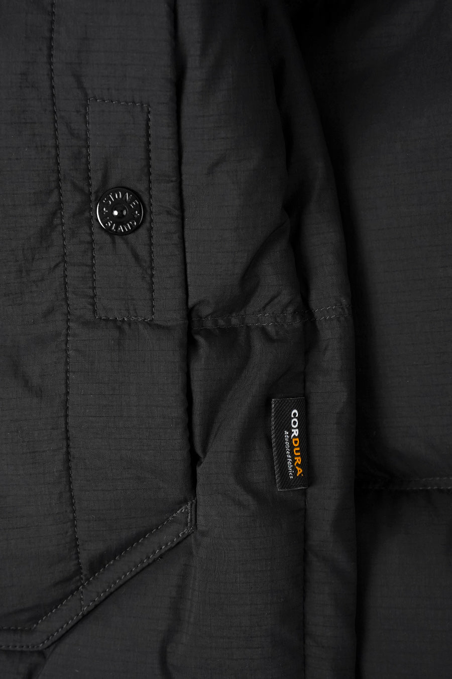 Stone Island - DOUDOUNE MATT RIPSTOP CORDURA ADVANCED FABRICS NOIRE - LE LABO STORE