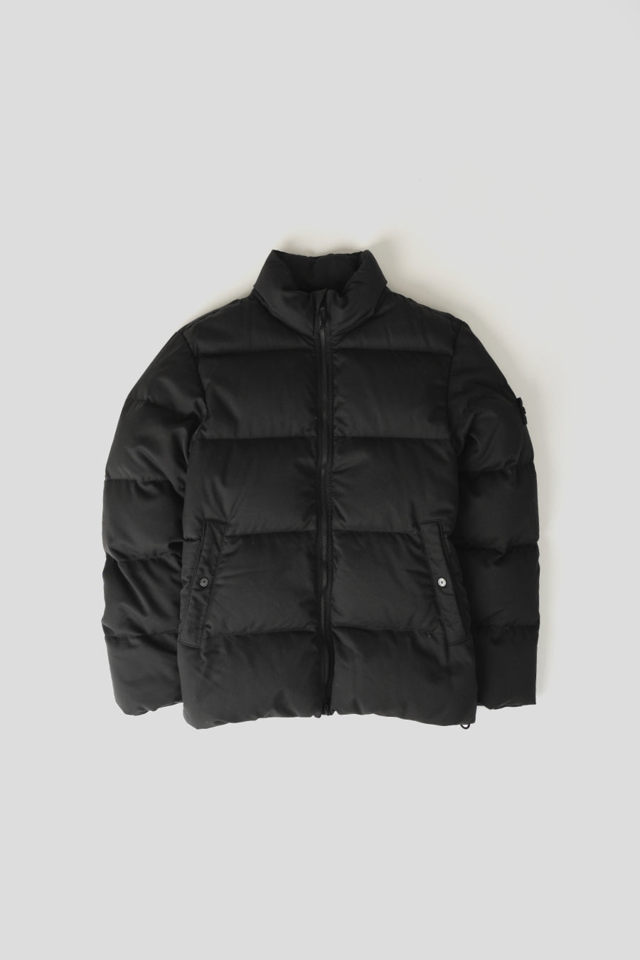 Stone Island - DOUDOUNE TWILL WOOL DOWN-TC GHOST PIECE NOIRE - LE LABO STORE