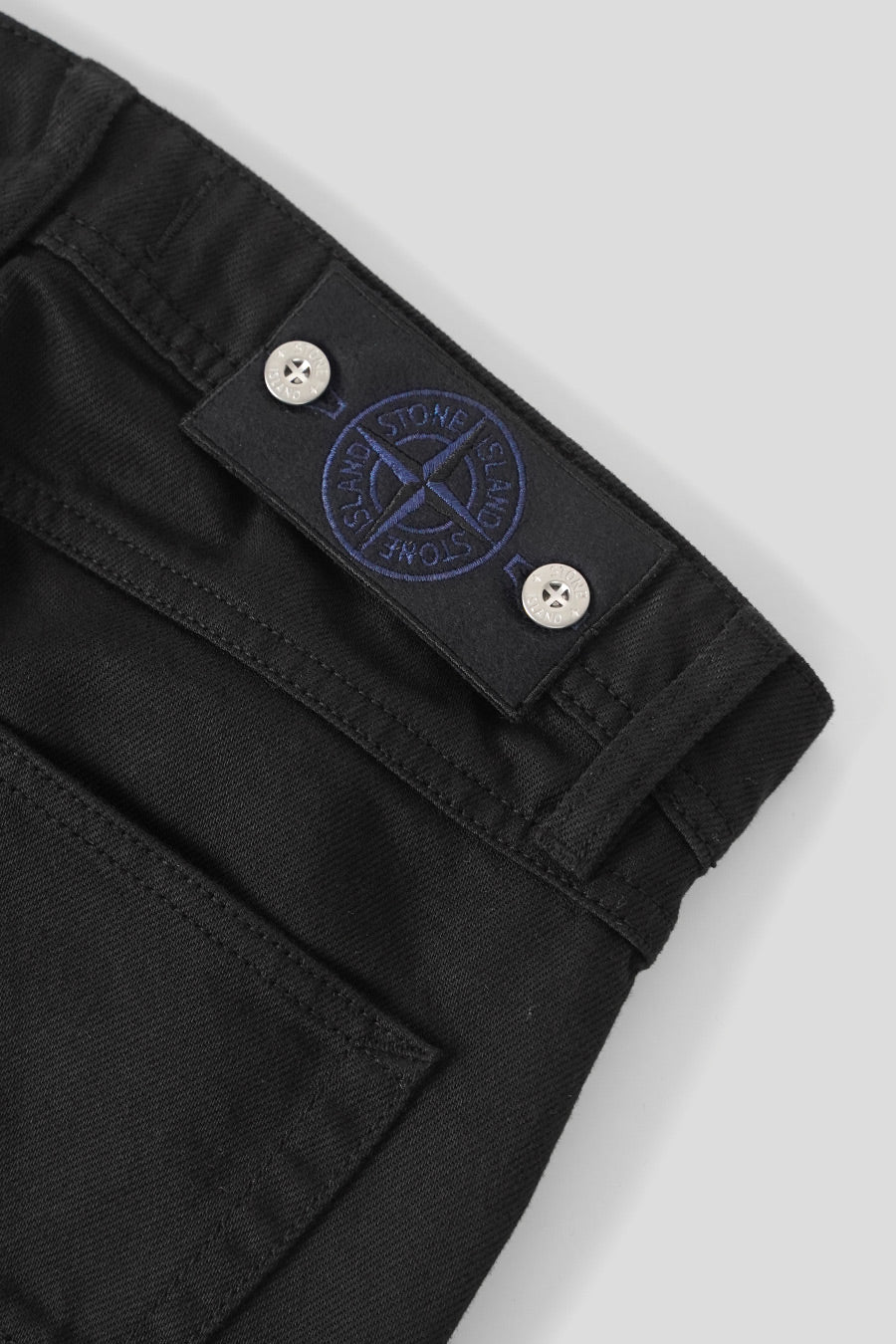 Stone Island - JEANS BULL DENIM TC STRAIGHT BLACK - LE LABO STORE