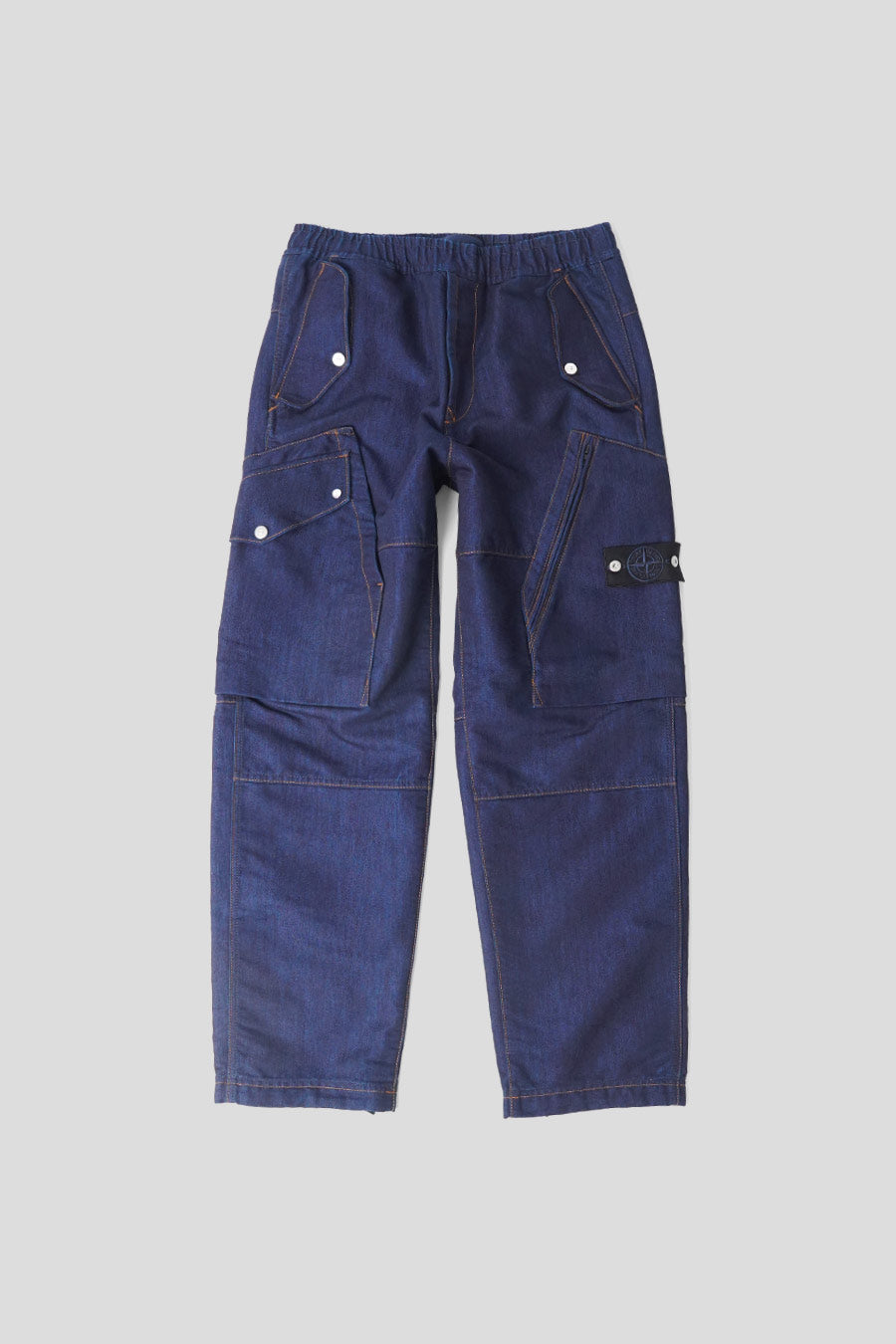 Stone Island - PANTALON CARGO BLEU INDIGO - LE LABO STORE