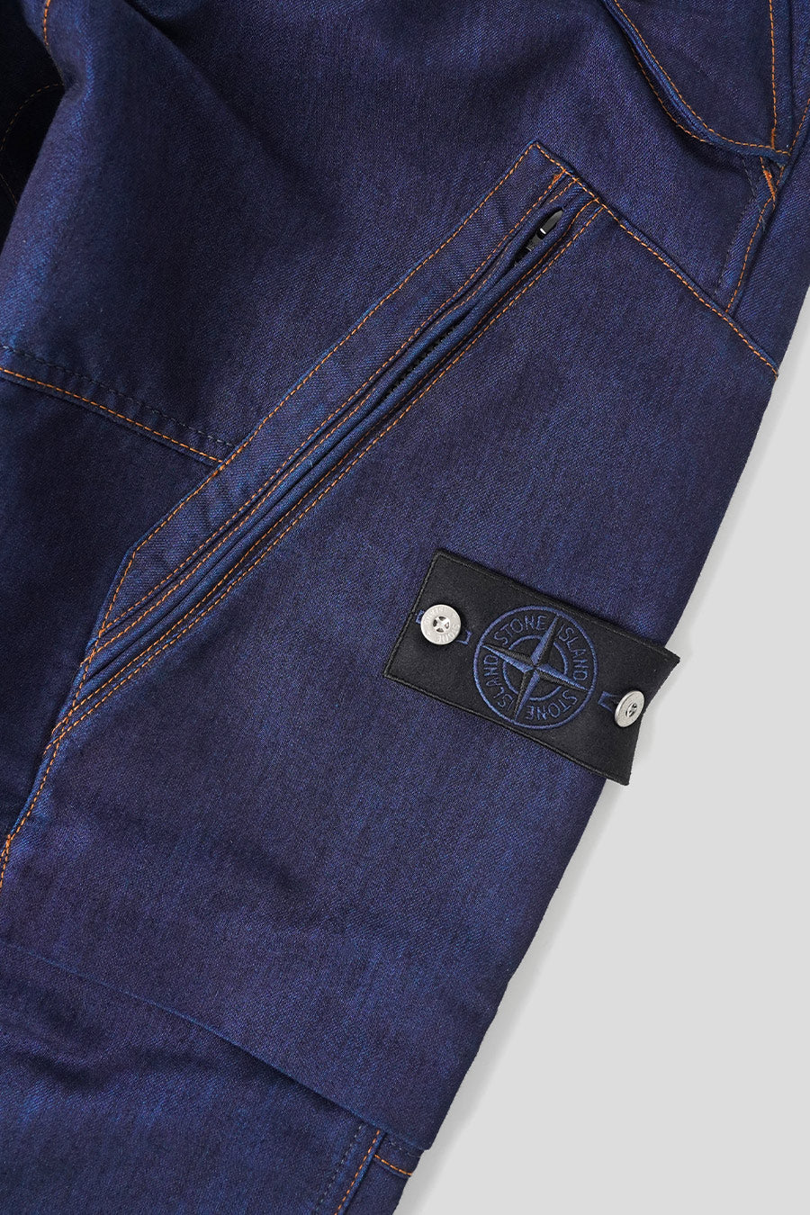 Stone Island - PANTALON CARGO BLEU INDIGO - LE LABO STORE