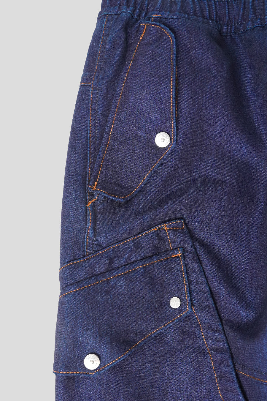 Stone Island - PANTALON CARGO BLEU INDIGO - LE LABO STORE