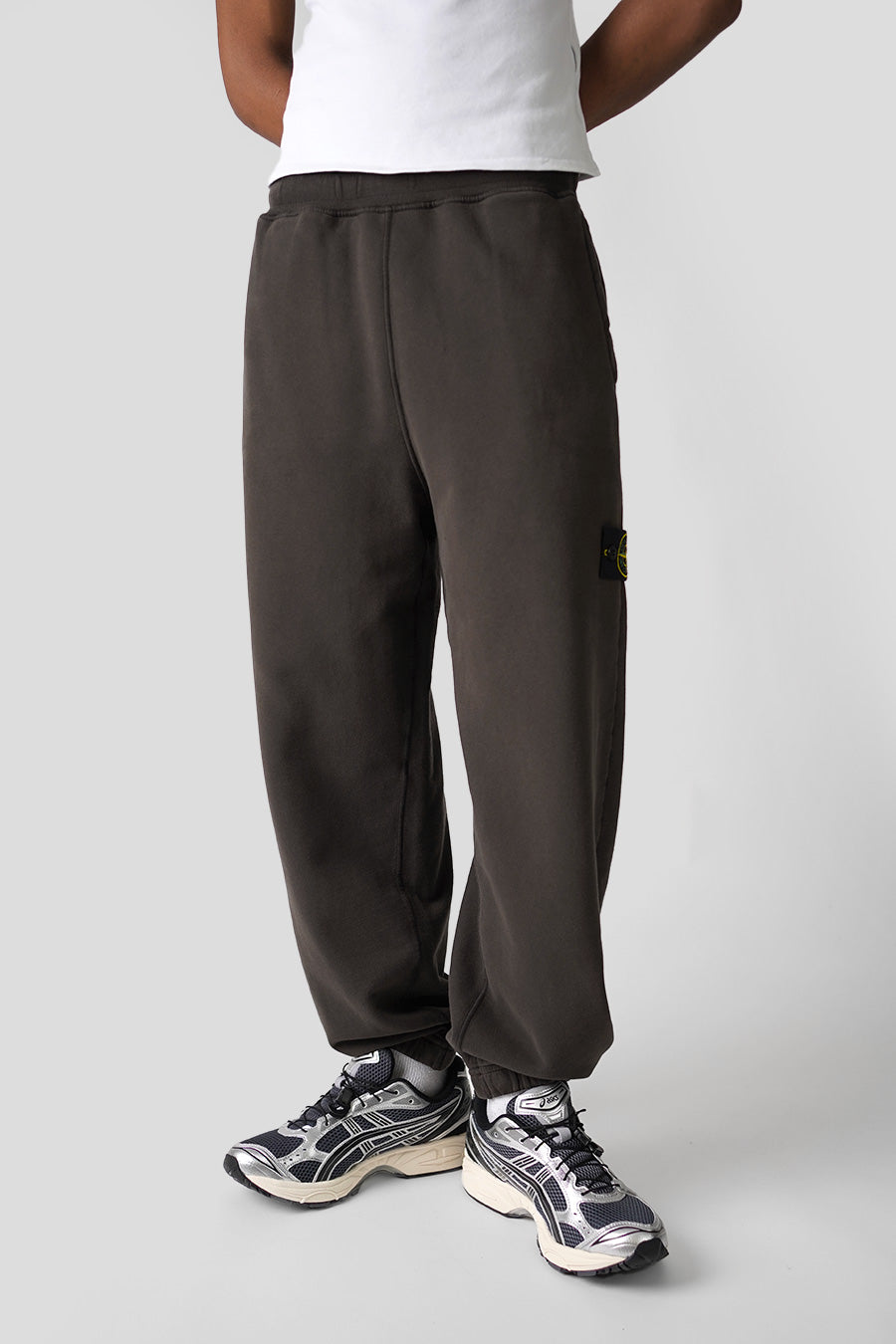 Stone Island - LEAD GREY SWEATPANTS - LE LABO STORE