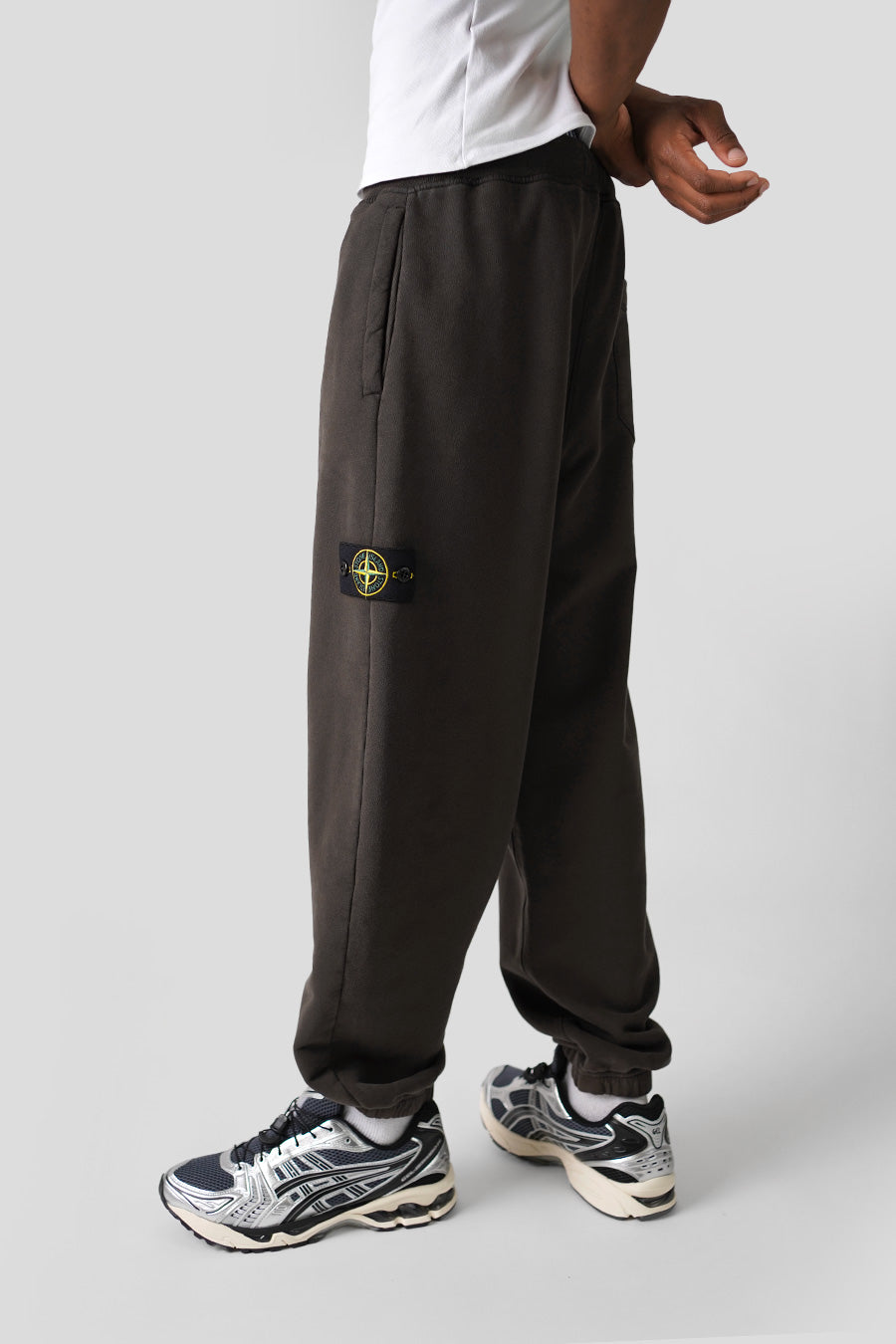 Stone Island - LEAD GREY SWEATPANTS - LE LABO STORE