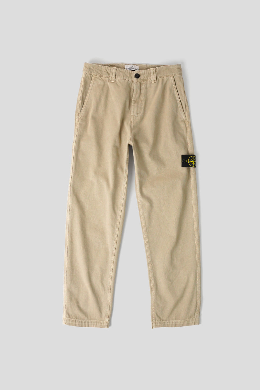 Stone Island - PANTALON LOGO PATCH SABLE - LE LABO STORE