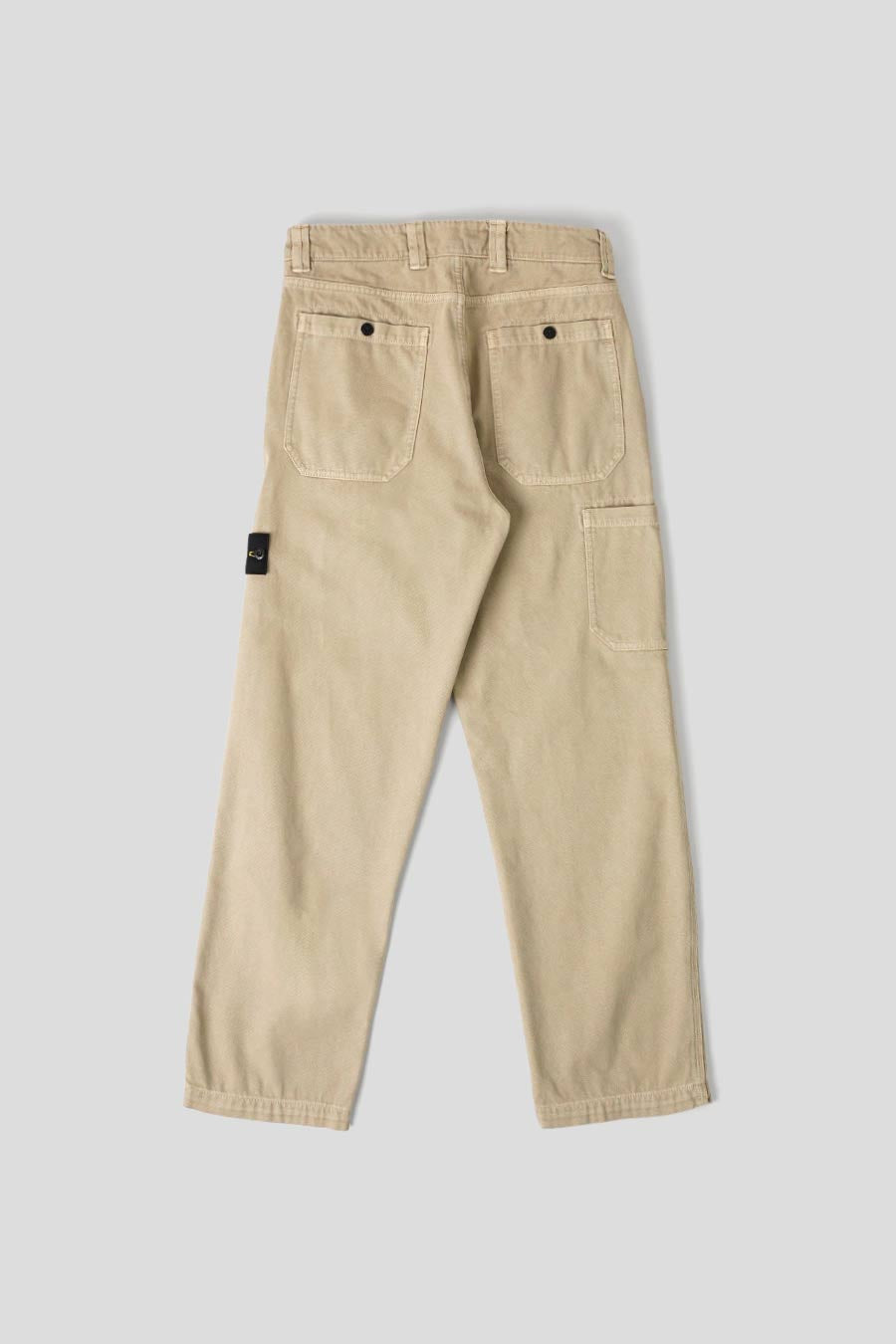 Stone Island - PANTALON LOGO PATCH SABLE - LE LABO STORE