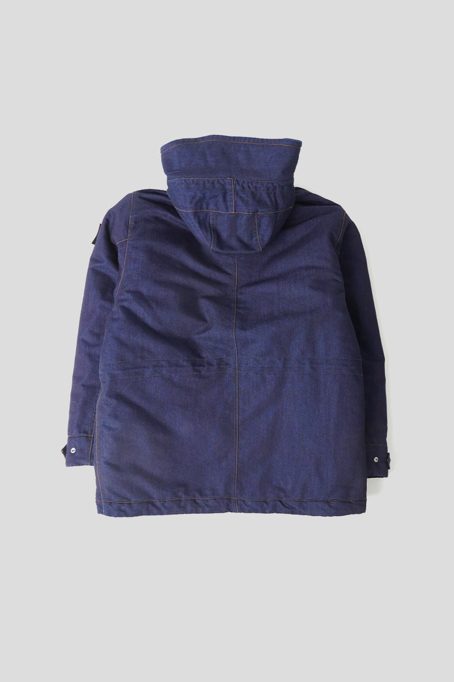 Stone Island - PARKA COURTE INDIGO POLYPROPYLENE DENIM LIGHT - LE LABO STORE