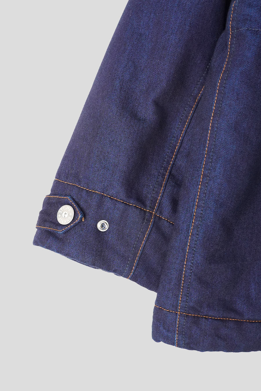 Stone Island - PARKA COURTE INDIGO POLYPROPYLENE DENIM LIGHT - LE LABO STORE