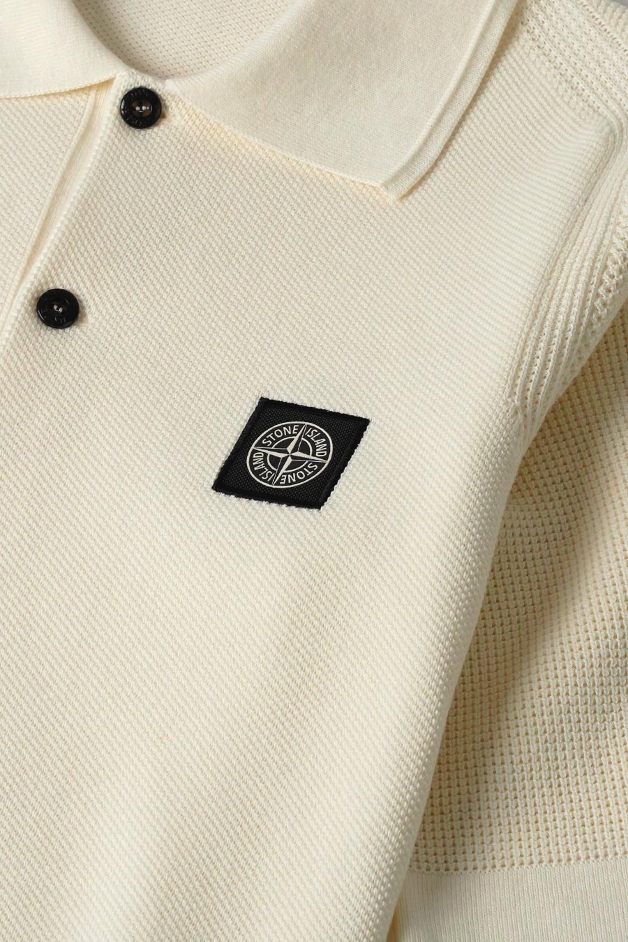 Stone Island - POLO À COUPE AMPLE IVOIRE - LE LABO STORE