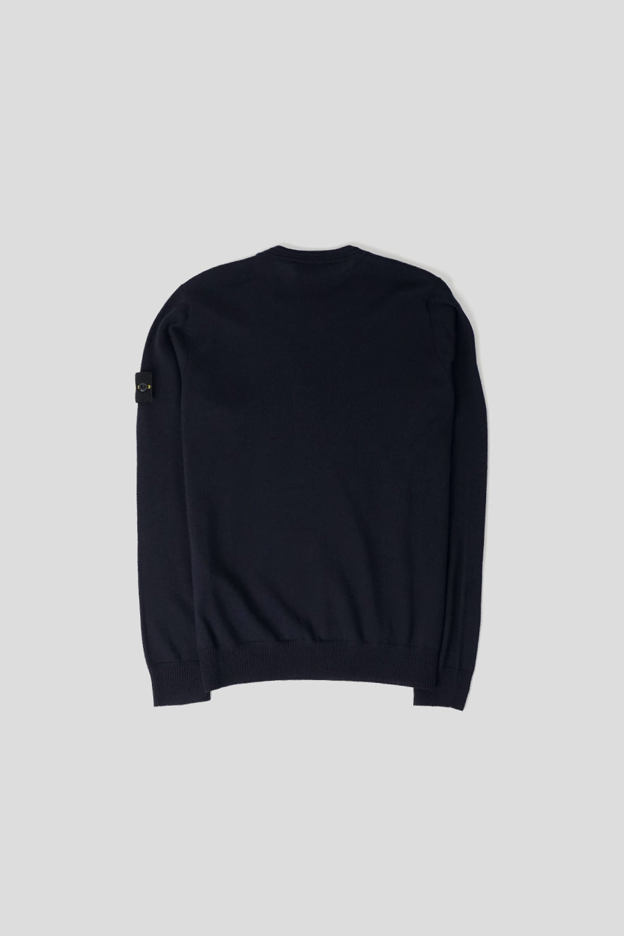 Stone Island - PULL LÉGER EN LAINE BLEU MARINE - LE LABO STORE