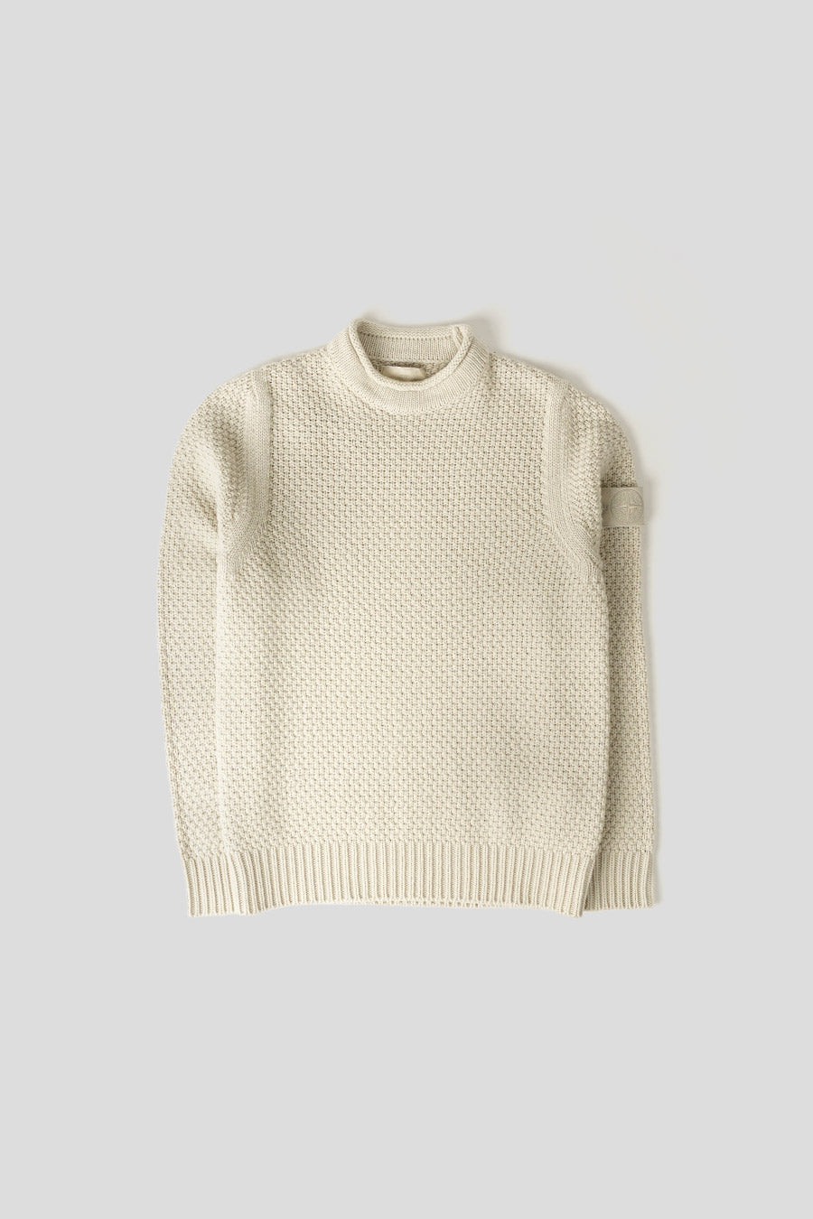 Stone Island - ECRU KNIT GHOST SWEATER - LE LABO STORE